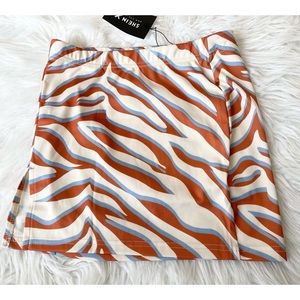 Shein Patterned Mini Skirt